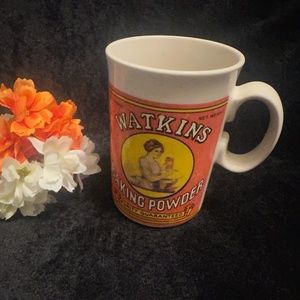 Watkins Baking Powder Coffee Tea Cup Mug